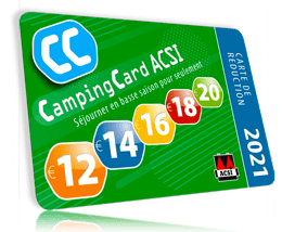 Carte campingCard ACSI